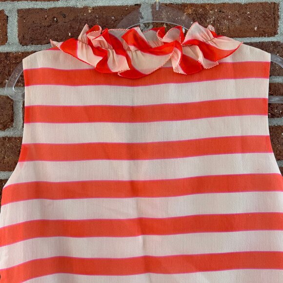 Jade by Melody Tam Stripe Ruffle Neck Dress - Picture 10 of 10